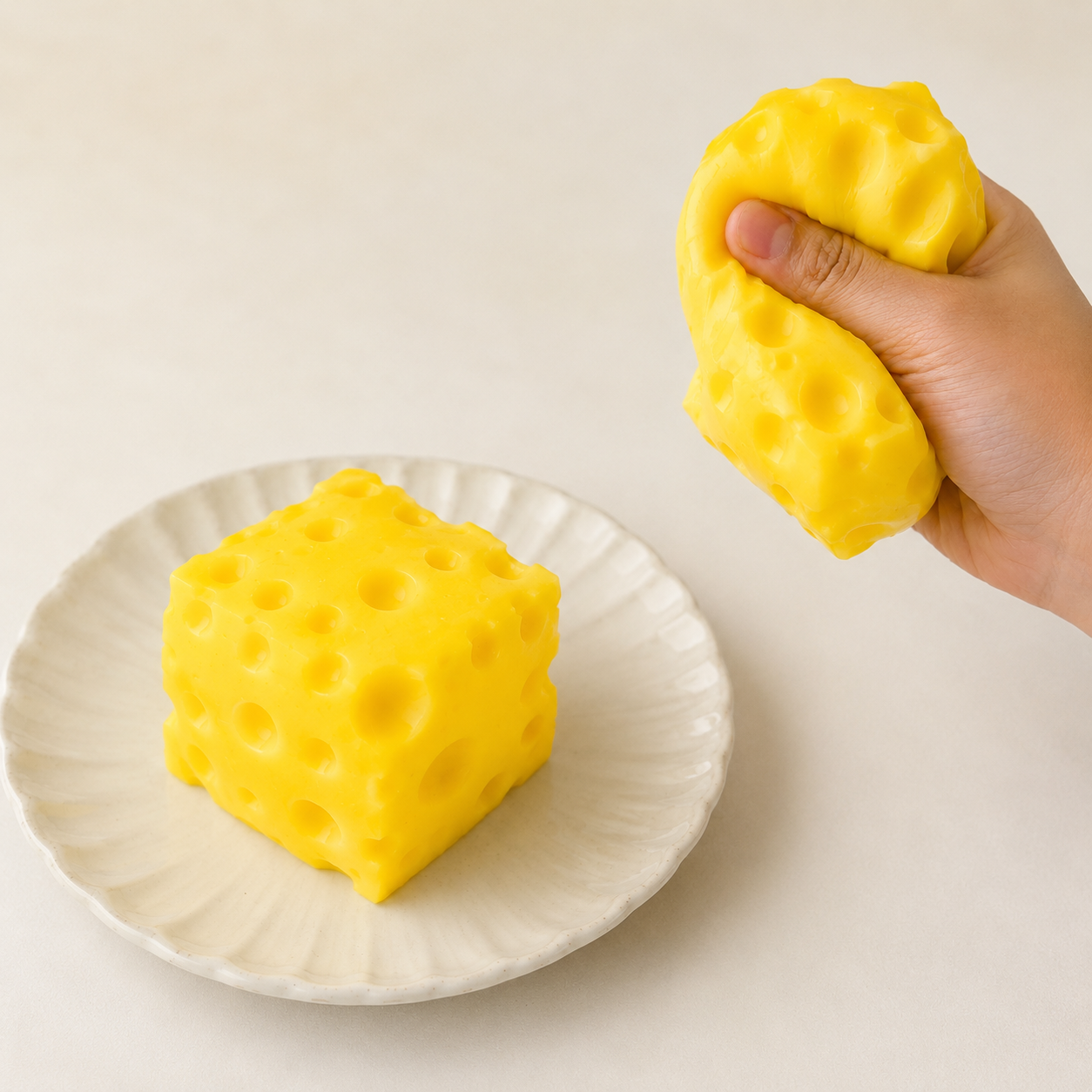Cheese Puff Squishy 🧀💛