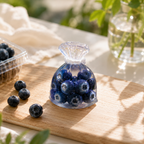 Handmade Mini Blueberry Bag