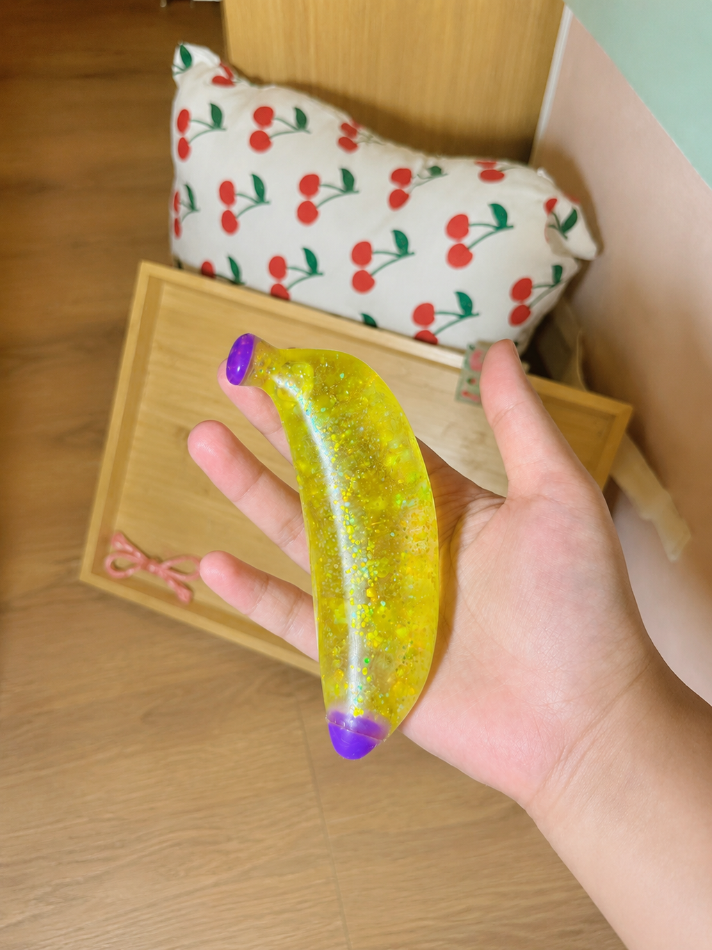 Golden Glow Banana Squishy