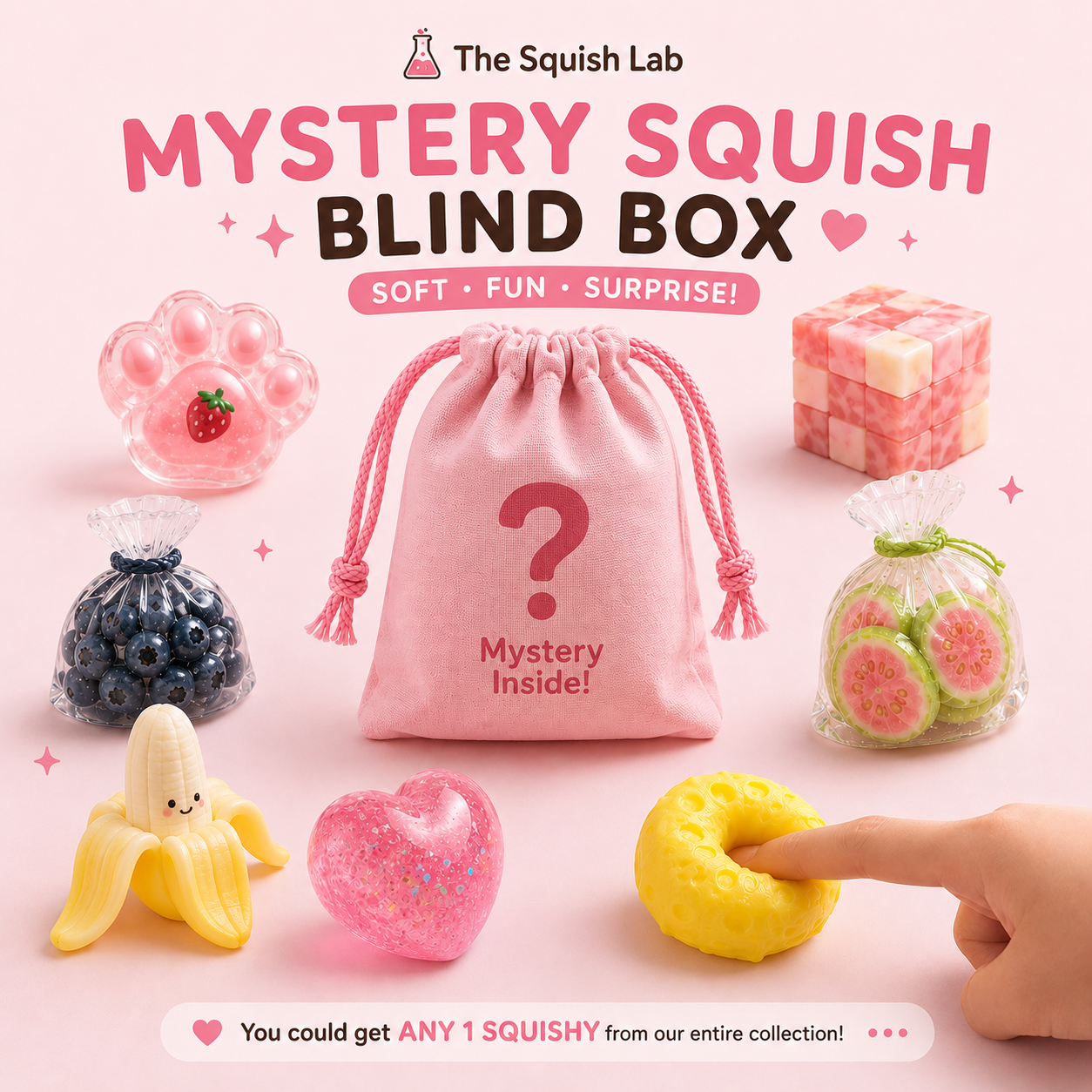 Mystery Squishy Bag — Only $9.90